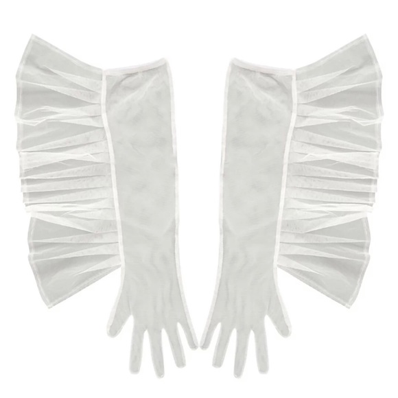 Gossamer Ruffle - Gloves - Picture 3 of 3